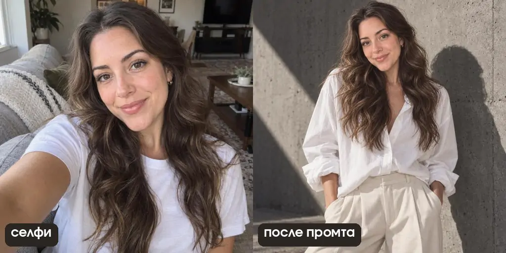 Кадр как из журнала: белая рубашка, бетонная стена, резкие тени